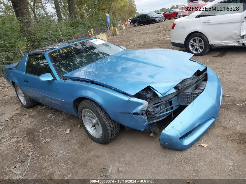 1991 Pontiac Firebird Formula VIN: 1G2FS23E5ML216328 Lot: 40608374