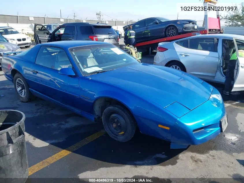 1992 Pontiac Firebird Formula VIN: 1G2FS23E4NL201997 Lot: 40496319