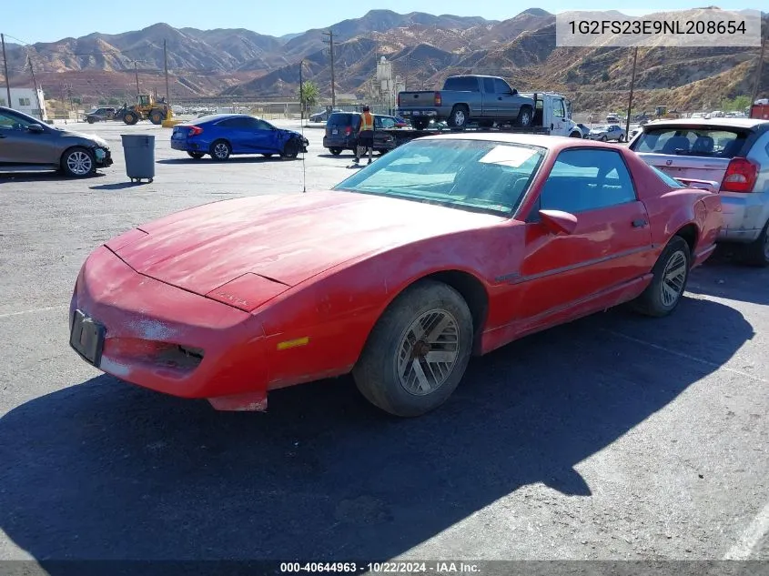 1992 Pontiac Firebird Formula VIN: 1G2FS23E9NL208654 Lot: 40644963