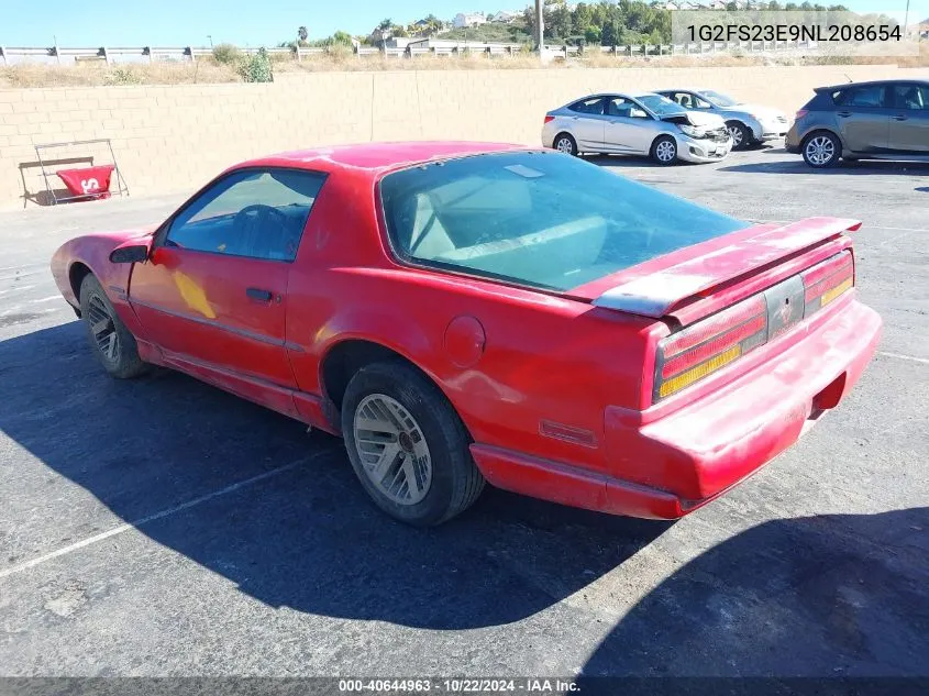 1992 Pontiac Firebird Formula VIN: 1G2FS23E9NL208654 Lot: 40644963