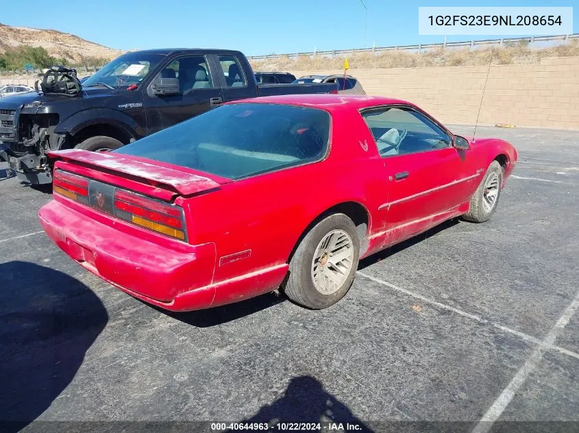 1992 Pontiac Firebird Formula VIN: 1G2FS23E9NL208654 Lot: 40644963