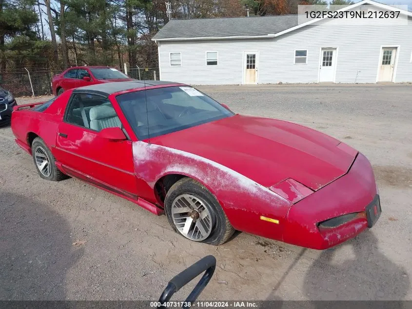 1992 Pontiac Firebird VIN: 1G2FS23T9NL212637 Lot: 40731738