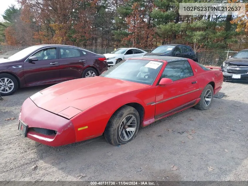 1992 Pontiac Firebird VIN: 1G2FS23T9NL212637 Lot: 40731738