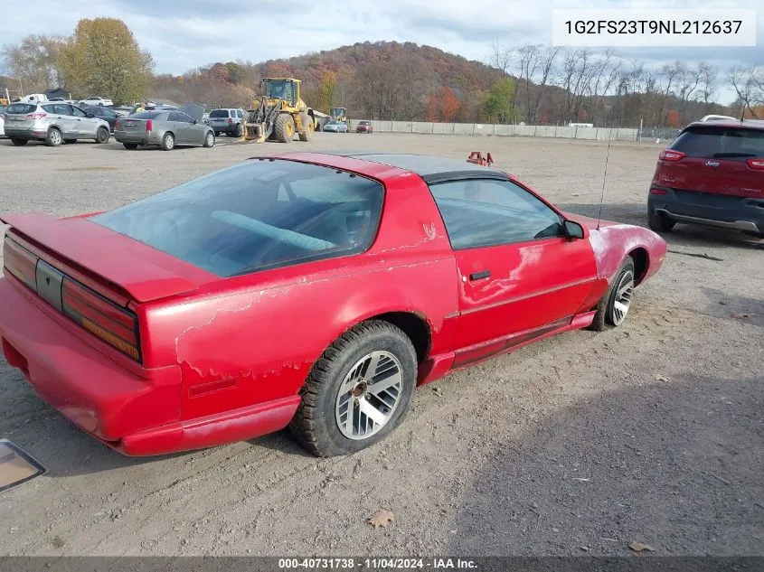 1992 Pontiac Firebird VIN: 1G2FS23T9NL212637 Lot: 40731738