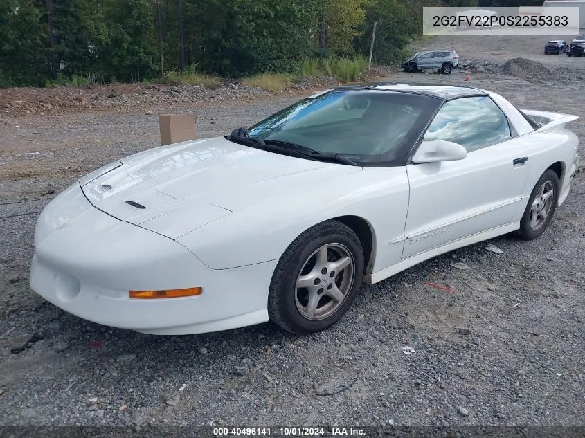 1995 Pontiac Firebird Formula/Trans Am VIN: 2G2FV22P0S2255383 Lot: 40496141