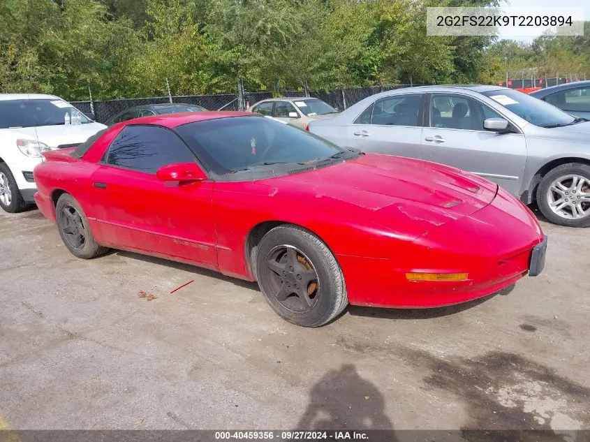 1996 Pontiac Firebird VIN: 2G2FS22K9T2203894 Lot: 40459356