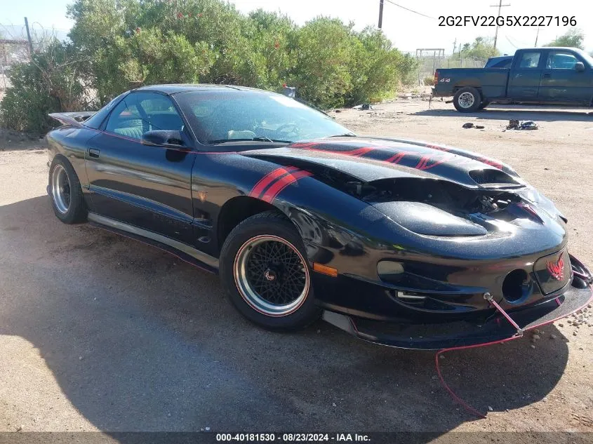 2G2FV22G5X2227196 1999 Pontiac Firebird Trans Am