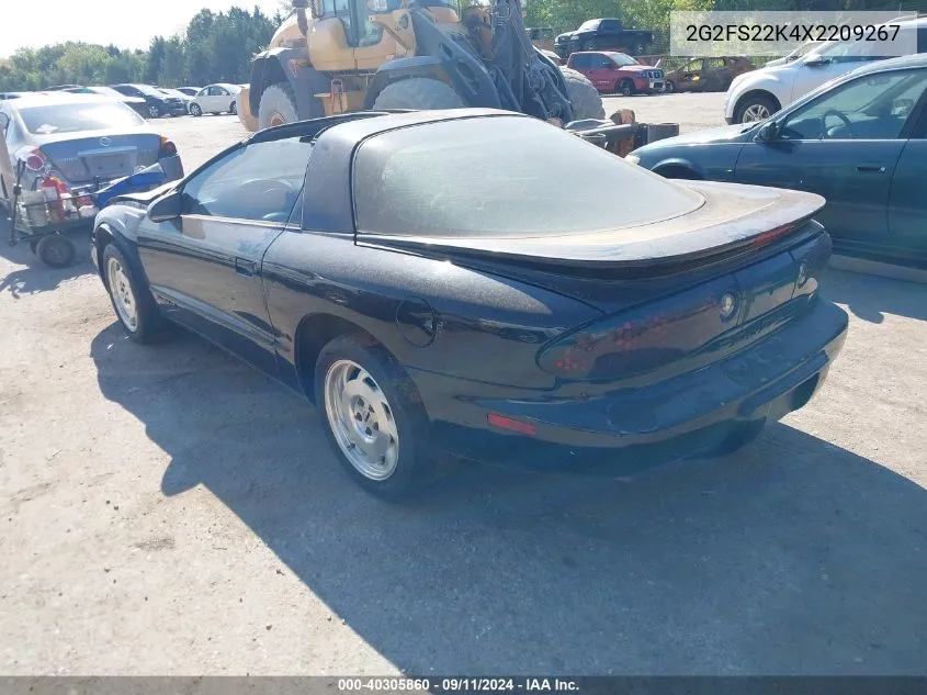 2G2FS22K4X2209267 1999 Pontiac Firebird