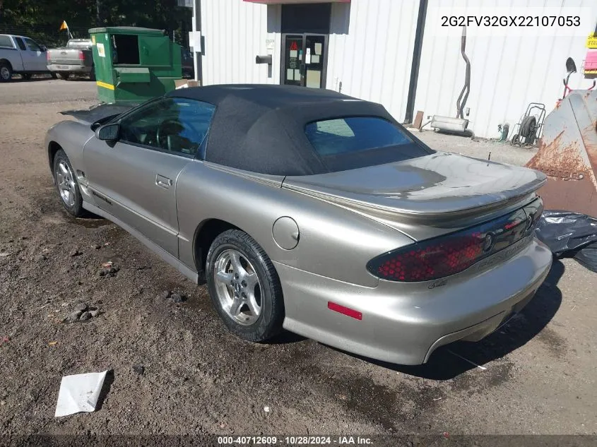 2002 Pontiac Firebird Trans Am VIN: 2G2FV32GX22107053 Lot: 40712609