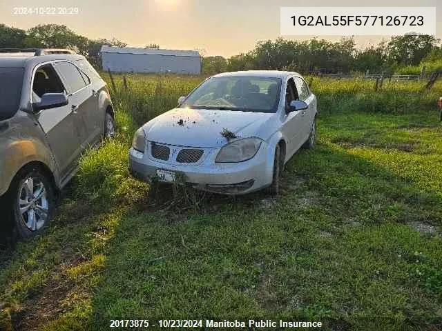 2007 Pontiac G5 Se VIN: 1G2AL55F577126723 Lot: 20173875