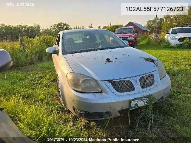 2007 Pontiac G5 Se VIN: 1G2AL55F577126723 Lot: 20173875