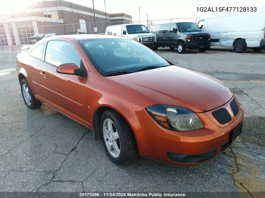 2007 Pontiac G5 VIN: 1G2AL15F477128133 Lot: 20175096