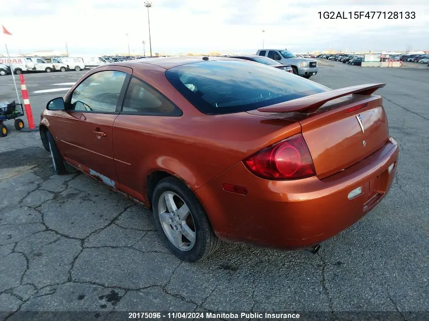 2007 Pontiac G5 VIN: 1G2AL15F477128133 Lot: 20175096