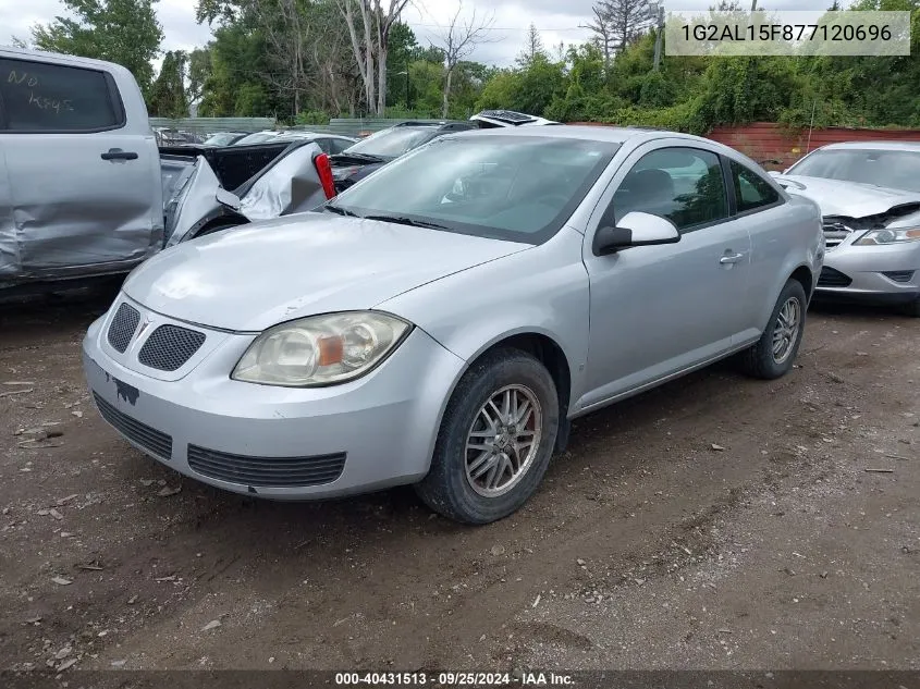 2007 Pontiac G5 VIN: 1G2AL15F877120696 Lot: 40431513