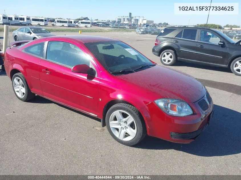 2007 Pontiac G5 VIN: 1G2AL15F377334625 Lot: 40444544