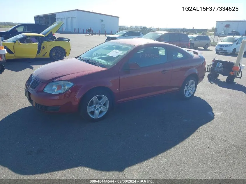 2007 Pontiac G5 VIN: 1G2AL15F377334625 Lot: 40444544