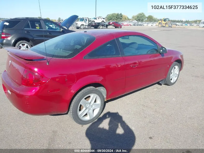 2007 Pontiac G5 VIN: 1G2AL15F377334625 Lot: 40444544