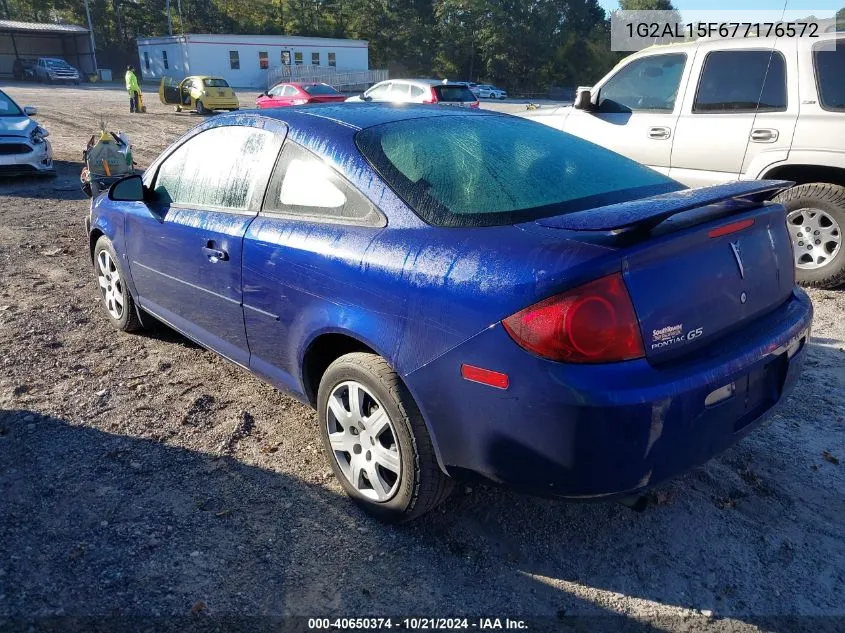 1G2AL15F677176572 2007 Pontiac G5