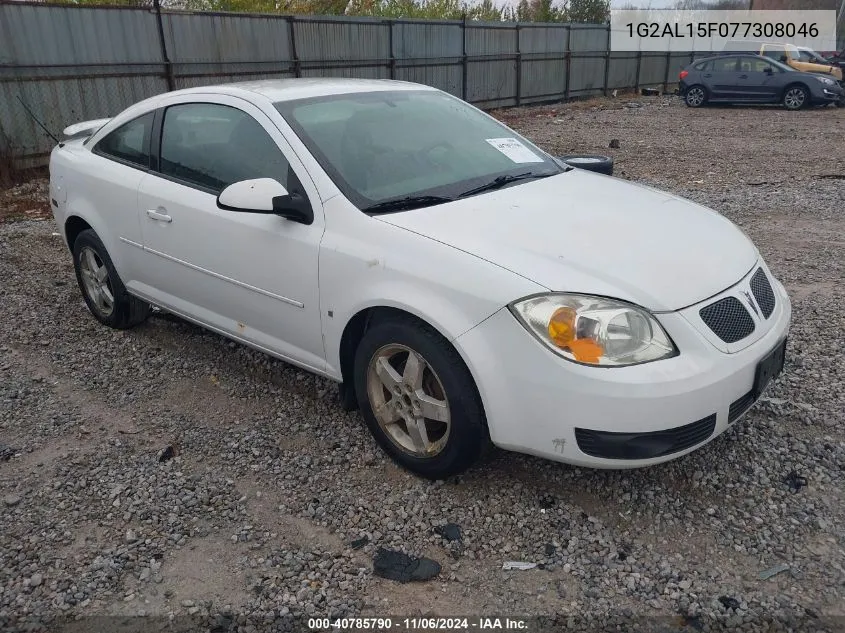 2007 Pontiac G5 VIN: 1G2AL15F077308046 Lot: 40785790