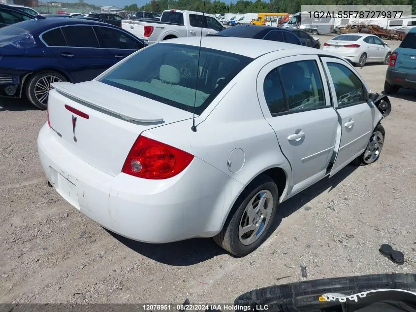 1G2AL55F787279377 2008 Pontiac G5