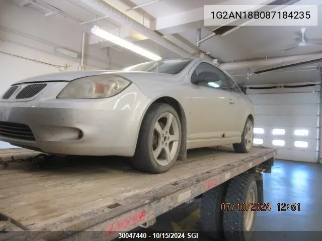 2008 Pontiac G5 Gt VIN: 1G2AN18B087184235 Lot: 30047440