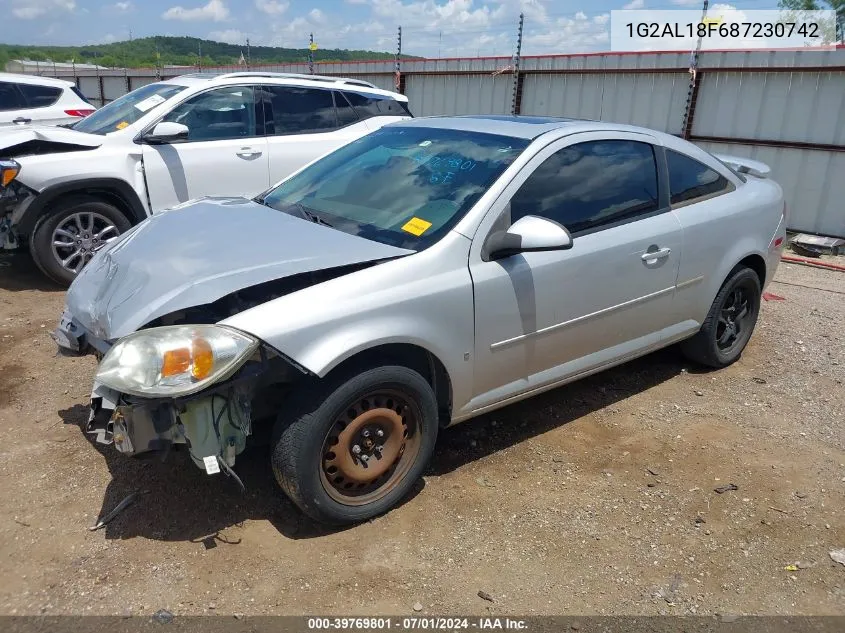 2008 Pontiac G5 VIN: 1G2AL18F687230742 Lot: 39769801