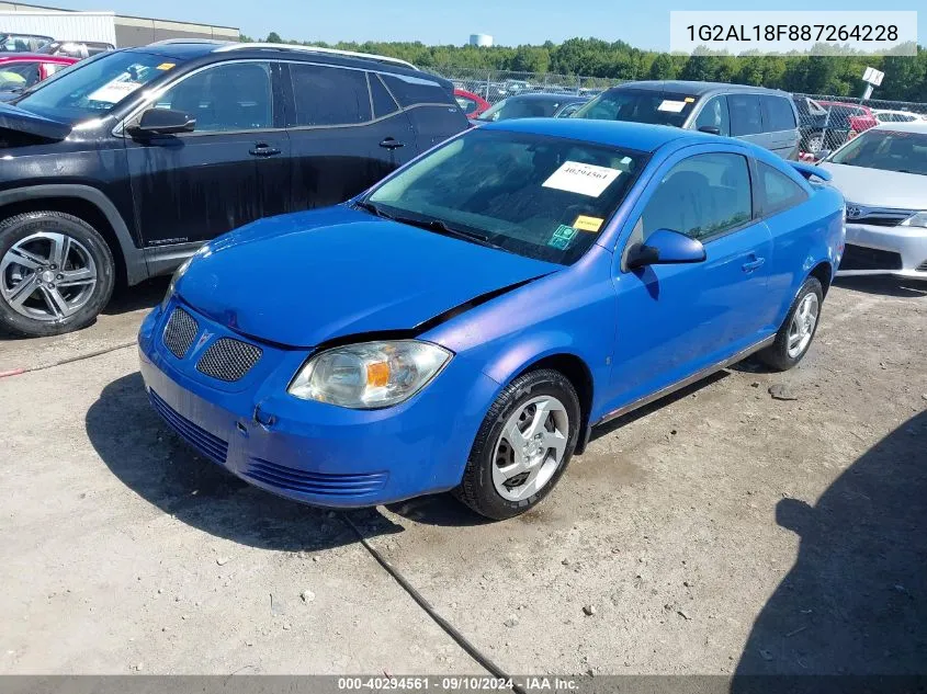 2008 Pontiac G5 VIN: 1G2AL18F887264228 Lot: 40294561