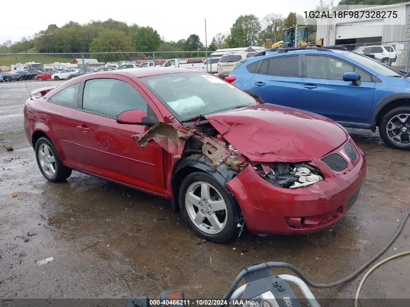 2008 Pontiac G5 VIN: 1G2AL18F987328275 Lot: 40466211