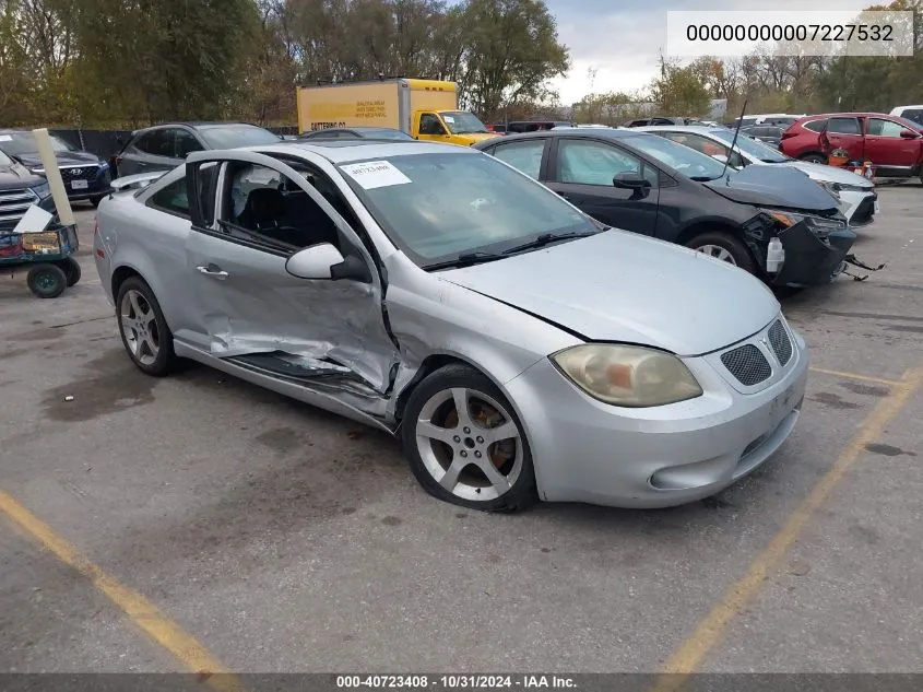 2008 Pontiac G5 Gt VIN: 00000000007227532 Lot: 40723408