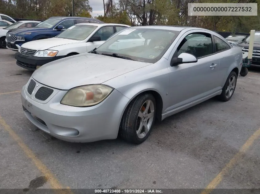 2008 Pontiac G5 Gt VIN: 00000000007227532 Lot: 40723408