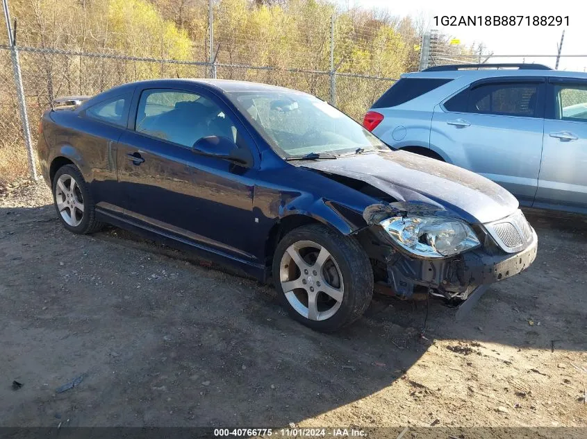 2008 Pontiac G5 Gt VIN: 1G2AN18B887188291 Lot: 40766775