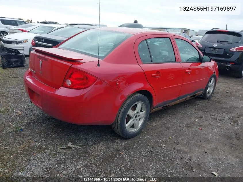 2009 Pontiac G5 VIN: 1G2AS55H197169897 Lot: 12141966