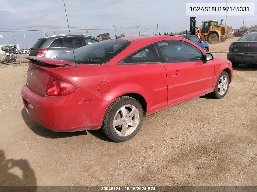 2009 Pontiac G5 VIN: 1G2AS18H197145331 Lot: 30046121