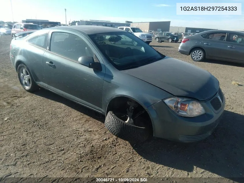 2009 Pontiac G5 VIN: 1G2AS18H297254333 Lot: 30046721