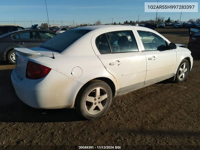 2009 Pontiac G5 VIN: 1G2AR55H997283397 Lot: 30049391