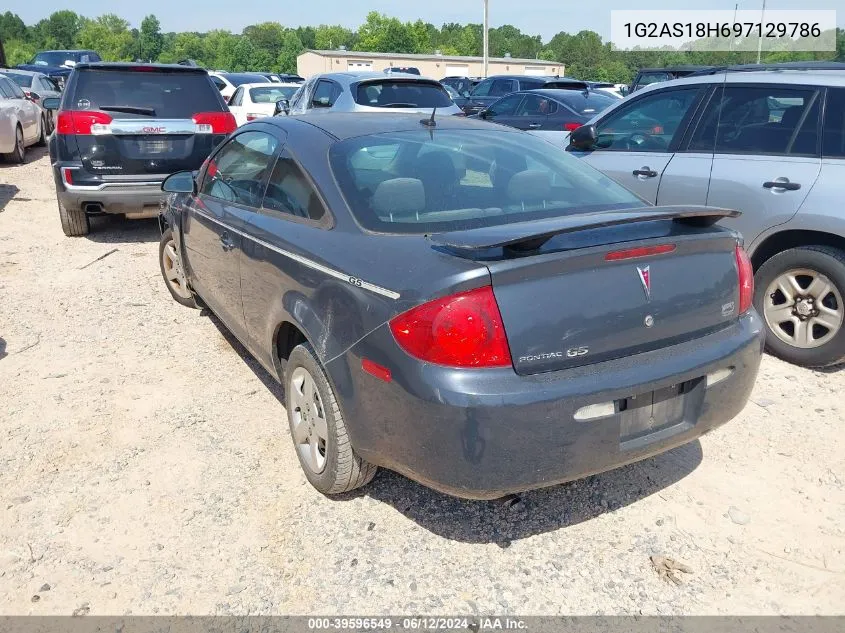 1G2AS18H697129786 2009 Pontiac G5