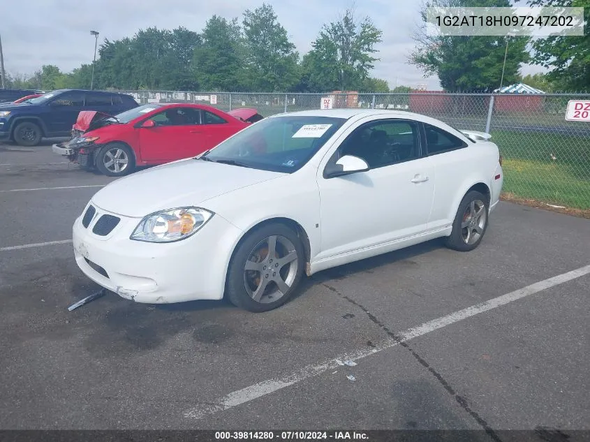 2009 Pontiac G5 Gt VIN: 1G2AT18H097247202 Lot: 39814280