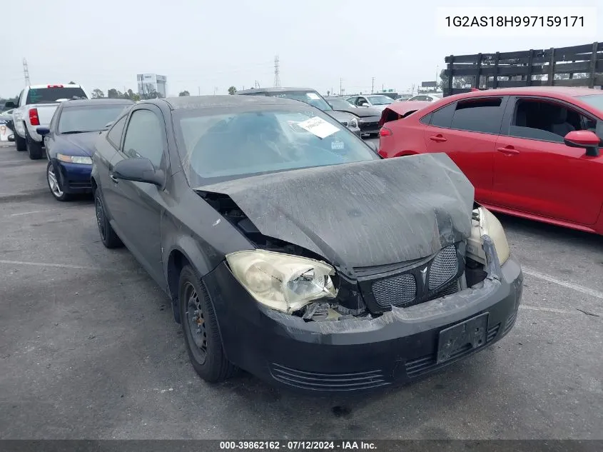 2009 Pontiac G5 VIN: 1G2AS18H997159171 Lot: 39862162