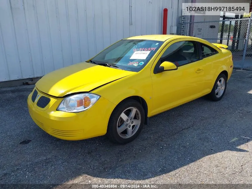 1G2AS18H997185494 2009 Pontiac G5