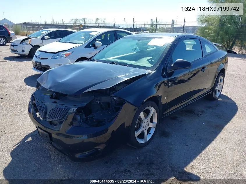 2009 Pontiac G5 Gt VIN: 1G2AT18HX97199742 Lot: 40414535