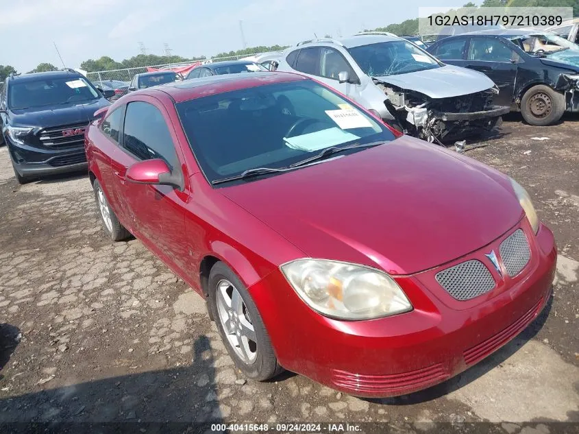 2009 Pontiac G5 VIN: 1G2AS18H797210389 Lot: 40415648