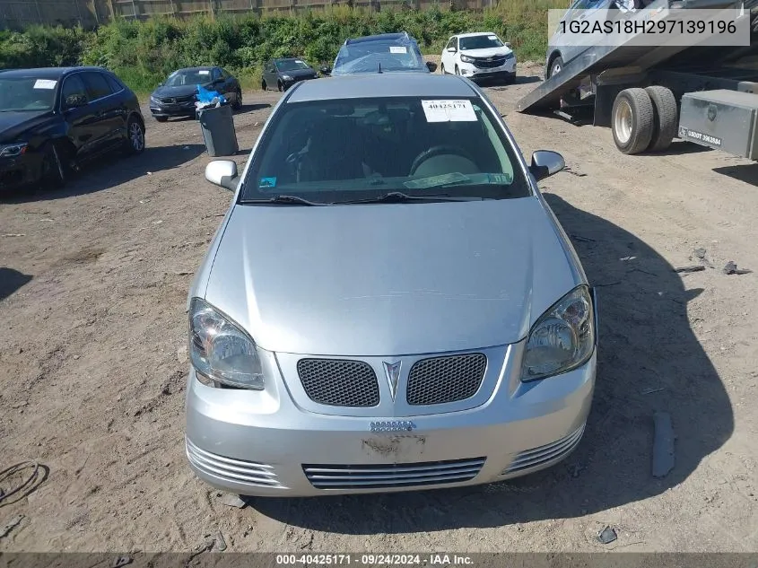 2009 Pontiac G5 VIN: 1G2AS18H297139196 Lot: 40425171