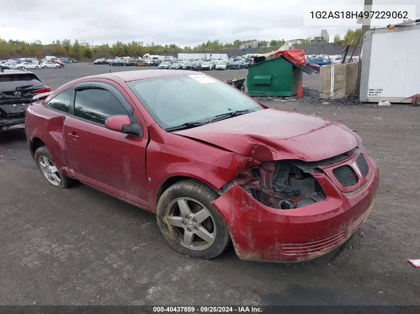 2009 Pontiac G5 VIN: 1G2AS18H497229062 Lot: 40437859