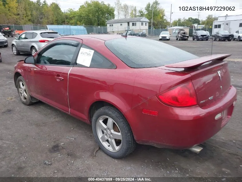 2009 Pontiac G5 VIN: 1G2AS18H497229062 Lot: 40437859