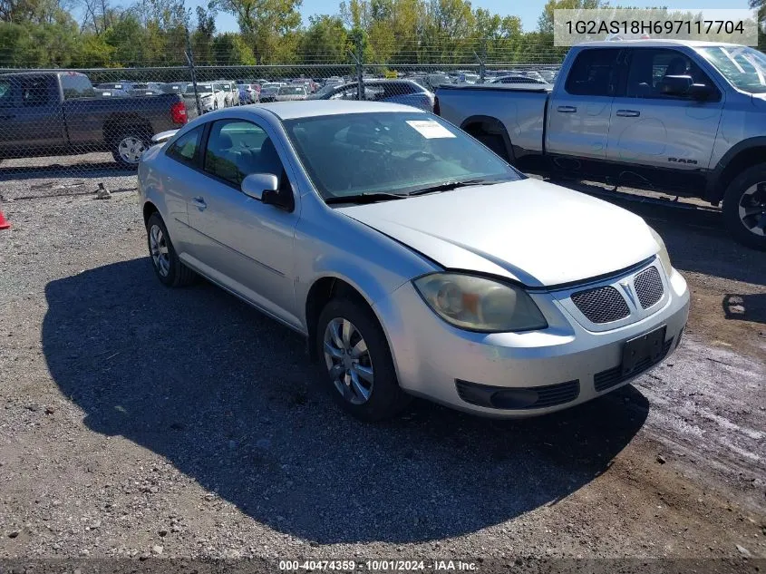 2009 Pontiac G5 VIN: 1G2AS18H697117704 Lot: 40474359