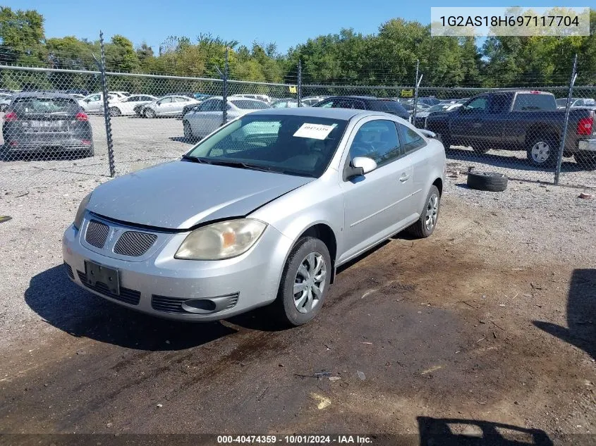 2009 Pontiac G5 VIN: 1G2AS18H697117704 Lot: 40474359