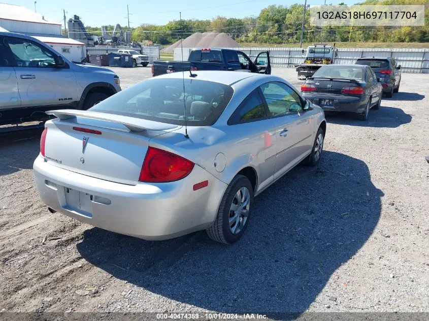 2009 Pontiac G5 VIN: 1G2AS18H697117704 Lot: 40474359