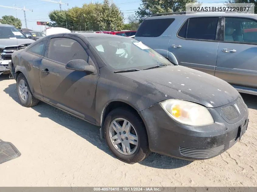 2009 Pontiac G5 VIN: 1G2AS18H597229877 Lot: 40570410