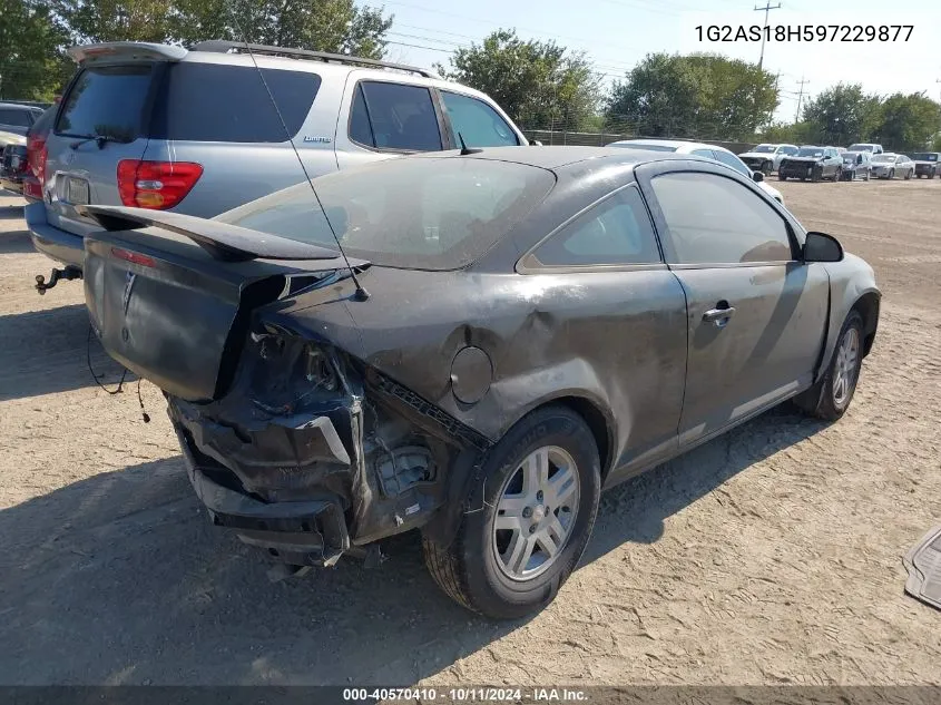 2009 Pontiac G5 VIN: 1G2AS18H597229877 Lot: 40570410