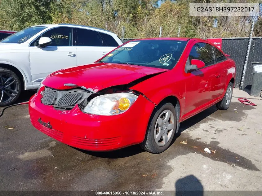 2009 Pontiac G5 VIN: 1G2AS18H397232017 Lot: 40615956